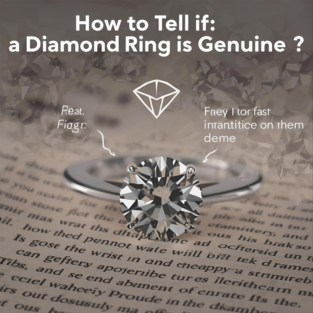 How To Tell A Diamond Ring